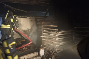 В Коврове потушили пожар на производстве 