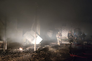 Во Владимирской области вспыхнула котельная мебельной фабрики