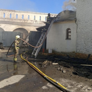 Последствия пожара во владимирском монастыре показали на фото