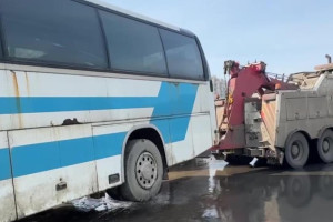 Во Владимире начали массово эвакуировать фуры и автобусы