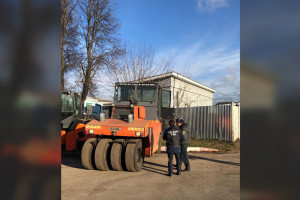 Во Владимирской области дорожный каток раздавил рабочего