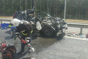 Стали известны личности пострадавших 2 взрослых и ребенка на М-12 во Владимирской области
