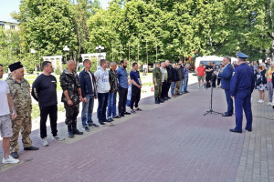 Из Владимирской области в зону СВО отправилась группа из 20 контрактников