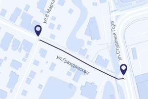 Во Владимире на месяц перекроют улицу Гражданскую