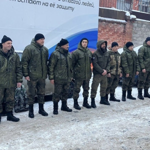 Добровольцы из Владимира уехали в зону СВО 12 декабря