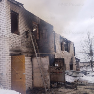 Причиной пожара в Гусь-Хрустальном районе стало короткое замыкание