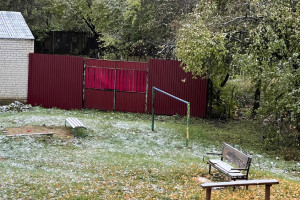 Владимир припорошило снегом