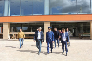 Облпрокурор проверил стройку школы на 1200 мест в Суздале