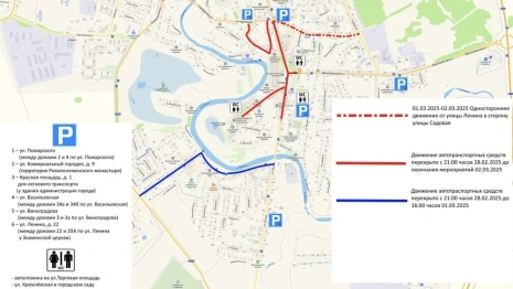 На Масленицу в Суздале перекроют движение по центральным улицам