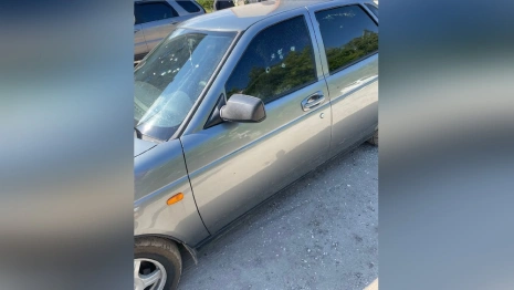 В Покрове неизвестные обстреляли «Ладу Приору»