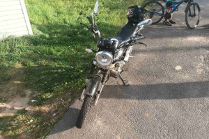 Во Владимирской области 16-летний мотоциклист врезался в ВАЗ