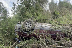 В Александровском районе 52-летний водитель погиб в ДТП с машиной-перевертышем