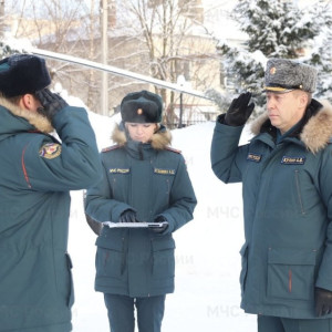 Во Владимире сотрудникам МЧС вручили специальные звания