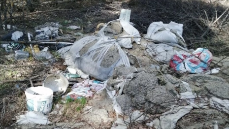 В Петушинском районе нашли огромную стихийную свалку