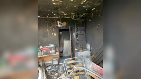 Лишившаяся жилья при пожаре в Корове семья попросила о помощи