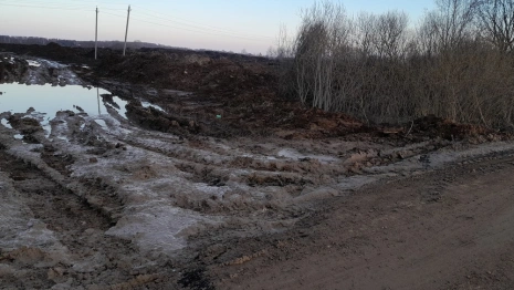 Стройка комплекса Wildberries под Владимиром оставила людей без единственной дороги