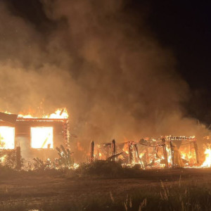 Стала известна причина пожара, уничтожившего целое подворье во Владимирской области
