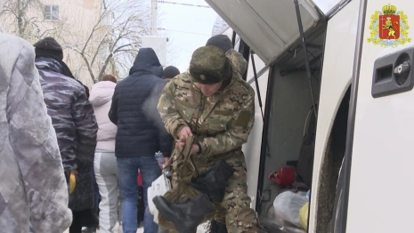 Во Владимирской области прошла первая в 2022 году отправка добровольцев на СВО