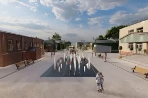 В Киржаче показали пешеходный вариант улицы Советской