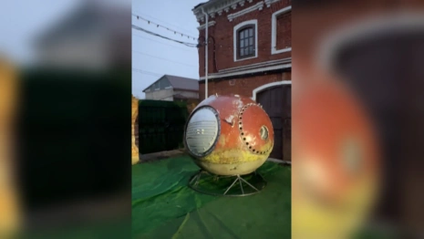 В Киржач доставили космический аппарат «Восток-ЗКА №1»