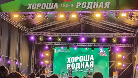 Звезды российской эстрады зажгли на концерте во Владимире 