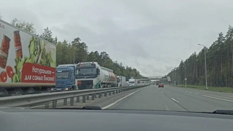 Пробка в Покрове сохранилась к концу выходных