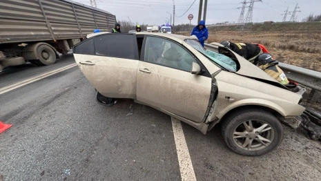В ДТП с фурой под Владимиром пострадала семья