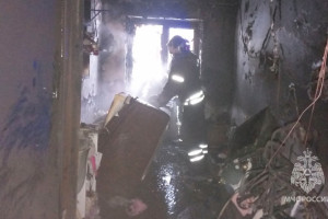 Причиной пожара на Луначарского во Владимире стала неисправная гирлянда