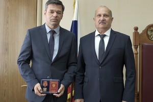 Владимирского судью наградили знаком отличия