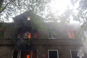 Во владимирском микрорайоне Юрьевец ликвидировали пожар