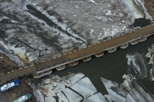 В Вязниковском районе мост через Клязьму закроют с 12 марта