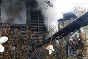 Во Владимире на Содышке загорелся частный дом