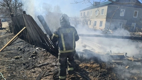 Житель Ковровского района устроил пожар во время сжигания мусора на участке