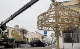 Владимир начали украшать к Новому году-2026