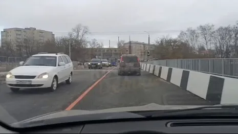 Жители показали на видео обновленную часть Павловского моста