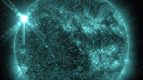 Ночью произошла самая мощная за 5 лет вспышка на Солнце