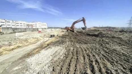 Во Владимире показали на фото строительство дороги от Гастелло до Куйбышева