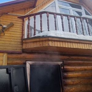 В Карабаново загорелся частный дом на Набережной