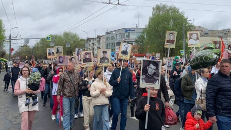 Тысячи владимирцев приняли участие в акции «Бессмертный полк»