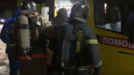 Появилось видео со спасением 38-летнего мужчины в Коврове