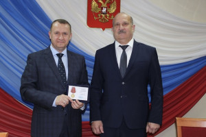 Зампреда Владимирского областного суда наградили медалью «За безупречную службу»