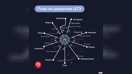 Правительство Москвы показало схему продления метро до Владимирской области