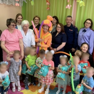 Следователи провели детский праздник для воспитанников дома малютки в Муроме