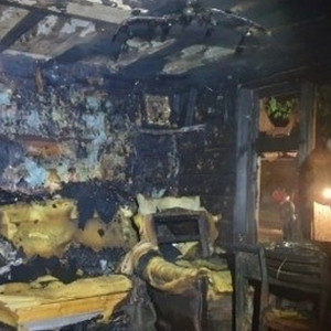 Во Владимирской области в огне погиб хозяин дома