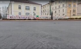 В райцентре Владимирской области на городской площади появился новый асфальт