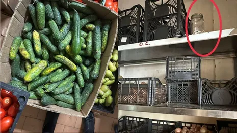 Во Владимире в школьном пищеблоке нашли окурки рядом с овощами