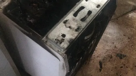 В Муроме 15 спасателей съехались к дому из-за горящей стиральной машинки