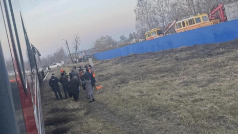 Ретро-поезд сбил женщину в Гусь-Хрустальном