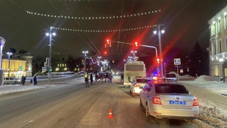 Сбитый автобусом в центре Владимира 57-летний пешеход погиб