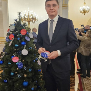 Владимирский губернатор снял 3 шарика с «Елки желаний» в Кремле